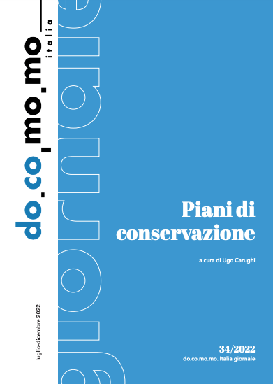 Piani di Conservazione – La nuova uscita di DOCOMOMO Italia Giornale