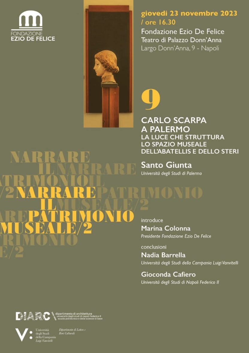 Carlo Scarpa a Palermo – 23.11.2023