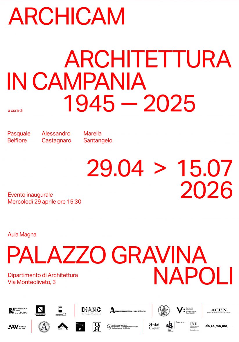 ARCHICAM. Napoli e la Campania. Architettura e Paesaggio 1945-2025