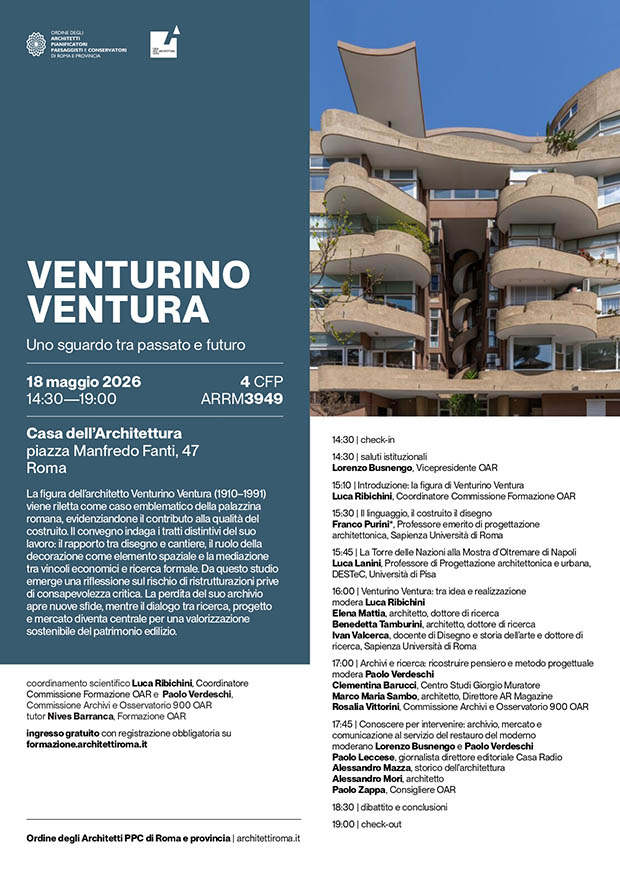 Venturino Ventura. Uno sguardo tra passato e futuro