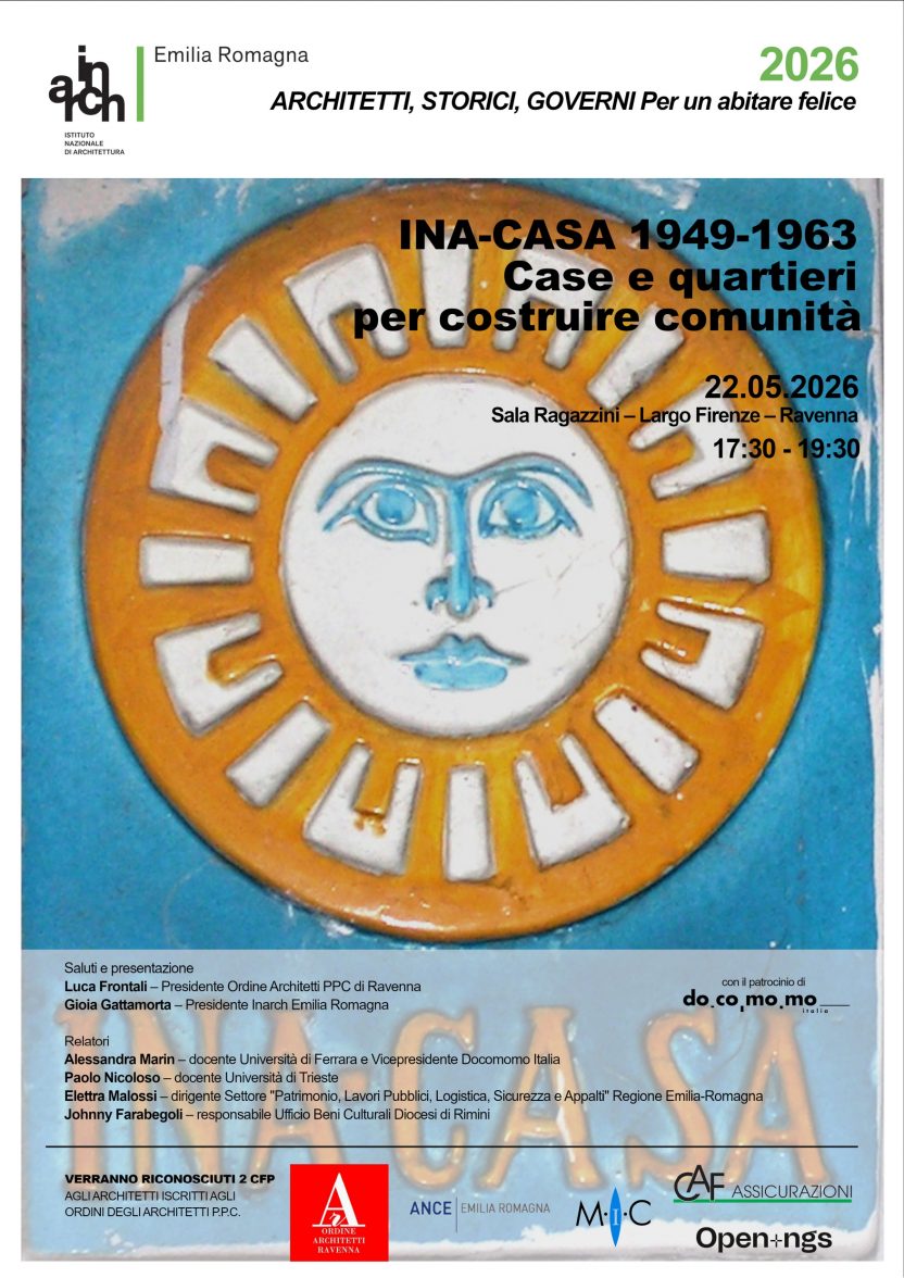 INA-CASA 1949 – 1963. Case e quartieri per costruire comunità