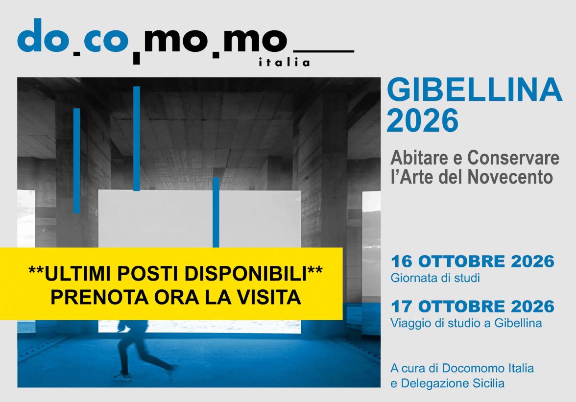 GIBELLINA 2026 – Abitare e Conservare l’Arte del Novecento | **ULTIMI POSTI DISPONIBILI**