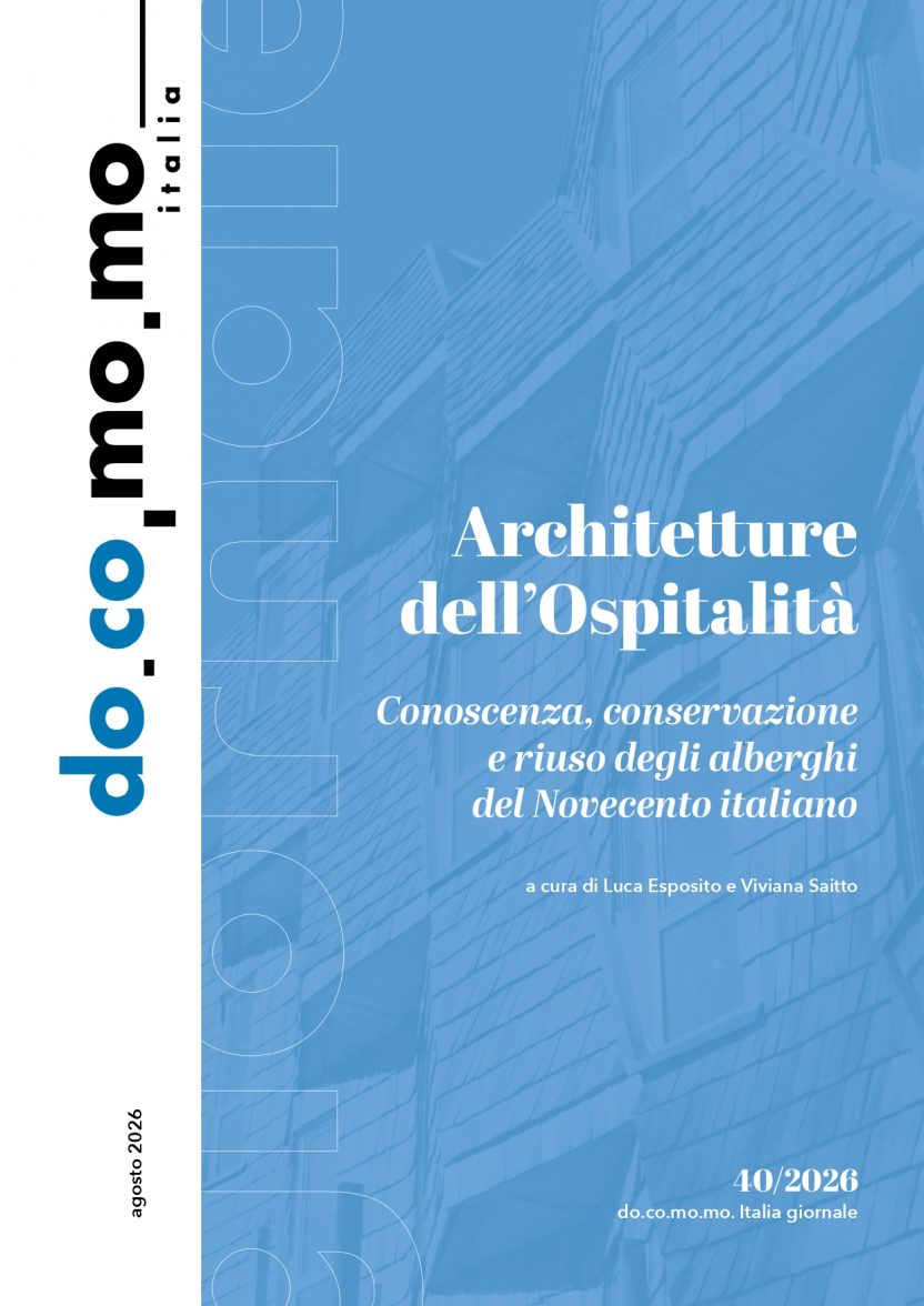 Docomomo Italia Giornale n.40 del 2026 “Architetture dell’Ospitalità”